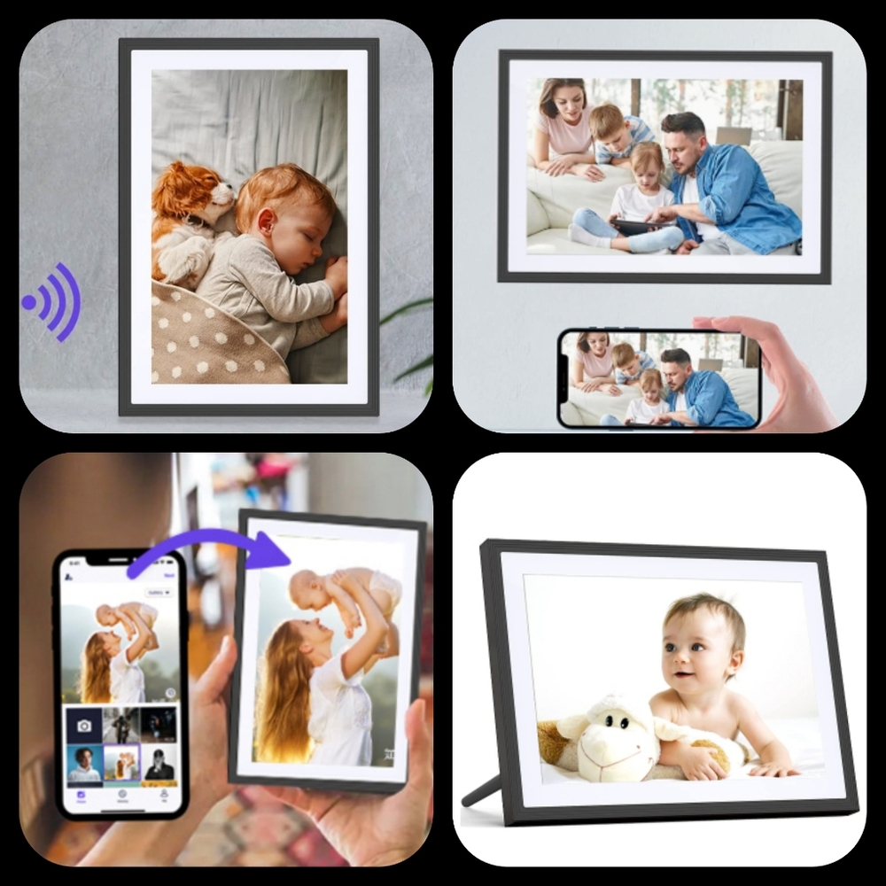 5G WiFi 10.1 Inch Touch Screen Digital Picture Frame